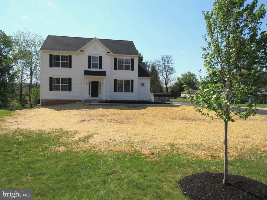 Ready for immediate occupancy and located just out side Phoenixville on a one acre lot, this home overlooks scenic township open space you can enjoy while on your maintenance-free rear deck.
As you enter the front door, you'll notice Luxury Vinyl Plank flooring wraps from the foyer through the dining room to the kitchen. A cozy study or 4th bedroom provides a quiet space beside the turned stairs. The formal dining room is located conveniently off the kitchen. Featuring 42" cabinets with crown molding, the kitchen boats an island with hangover for the seating, large stainless-steel sink, GE appliances and granite countertops. A large pantry and a powder room can be found tucked behind the kitchen near the side entryway to the home. The kitchen opens up to a large sunlit family room, creating a perfect flow for entering.
   The second floor features a primary bedroom with two huge walk-in closets and ensuite bath with shower and double vanity, 2 additional spacious bedrooms, a convenient laundry room, full bath with tub/shower, and an abundance of storage.
    The "bonus" lower level brings the outdoors in, with its large windows and gliding doors that opens up to the backyard. this space has already been framed out and insolated by the Builder and "designed" into a layout that includes a roughed-in bath, future 2nd family room, closets and additional bedroom. Recessed lighting has already been installed throughout. Finish at a later date, or ask the Builder for a quote to finish now. 
   Close to downtown Phoenixville entertainment, reeves Park, Valley Forge and King of Prussia shopping.
