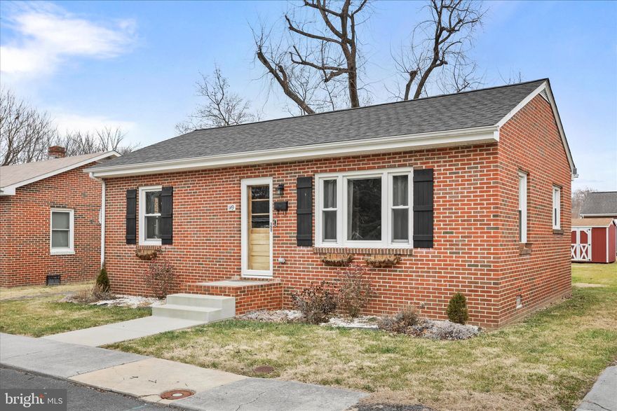 This beautifully updated all-brick 2-bedroom, 1-bath home offers the perfect blend of charm and modern convenience. Completely renovated just two years ago, this home feels like new and is truly move-in ready. Ideal for a first-time homebuyer, investor, or anyone seeking comfortable one-level living.
Major updates include newly studded walls with all-new insulation and drywall, updated electrical wiring, new HVAC system with digital thermostat, new windows, recessed lighting throughout, ceiling fans, and a newer water heater. Original hardwood floors have been sanded and refinished, complemented by new solid interior doors and luxury vinyl plank flooring in the kitchen.
The updated kitchen features soft-close cabinetry, upgraded counter tops, a stainless steel sink, and stainless steel appliances. Outdoor improvements include a new Trex deck at the rear of the home, along with a new front sidewalk and stoop.
Conveniently located minutes from I-81, making it ideal for commuters, and within walking distance to downtown shopping, the town park, and river walk. A rare opportunity to own a fully updated, low-maintenance home in a highly walkable and accessible location.