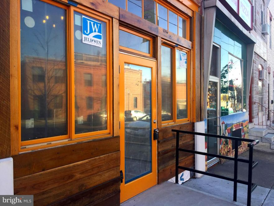 Come be a part of the HIGHLANDTOWN renaissance! PERFECTLY situated among all the development: directly across from the Creative Alliance marquee w/ their new project on one side & iconic Matthews Pizza on the other. 1 block from Highland Haus & all of Canton out the back door! Fresh contemporary design & fully fitted kitchen is well-suited for your dine-in/ carry-out vision! Triple Net Lease.