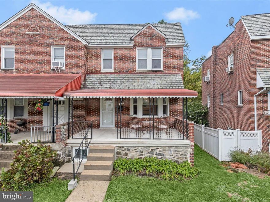 Welcome to this charming, move-in ready 3-bedroom, 2-bath home located in the highly desirable, tree-lined community of Symington Avenue. From the moment you arrive, the inviting covered front porch sets the tone, offering the perfect spot to enjoy your morning coffee. Step inside to a freshly painted interior, where rich hardwood floors complement the sun-filled living room, complete with a stunning bay window. The open-concept layout seamlessly connects the living and dining areas, with features like chair rail detailing and a stylish ceiling fan adding both elegance and comfort.  The gourmet kitchen is a chef’s delight, boasting granite countertops, stainless steel appliances, under-cabinet lighting, a double sink, soft-close drawers, and pull-out shelving for easy organization. The expansive center island with a breakfast bar invites casual dining or social gatherings. Just off the kitchen, step out onto the patio for delightful al fresco meals.  Upstairs, you’ll find three serene bedrooms, all featuring ceiling fans and window treatments. The shared hall bath has been beautifully renovated, offering a spa-like retreat. The fully finished lower-level recreation room is ideal for entertaining or relaxing, complete with a newly renovated full bath (2024). A utility room with pegboard storage ensures you have ample space for seasonal décor and tools.  In addition to the rear patio, this home includes a 1-car garage and parking pad, providing secure parking for two vehicles. The numerous upgrades make this home stand out: freshly painted, new front storm door, window treatments, carpet, washer and dryer, and ceiling fans—all installed in 2024. The home’s updates also include a fully renovated kitchen and baths (2021-2024), ductless mini-splits, new appliances, and a 25-year Butumen Torchdown roof (2016), inspected in 2023.  This property has been lovingly maintained by a single owner since 1991 and is not a flip. Major commuter routes like I-695, I-95, Rt. 40, and I-70 are easily accessible. Discover the perfect blend of classic charm and modern updates in this truly unique home.

 
 Note:  Select interior photos  have been virtually staged.