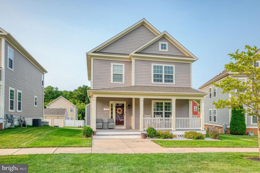 Discover the allure of this impeccably maintained 3-bedroom, 3.5-bathroom traditional style residence, nestled within the sought-after Renaissance Square neighborhood. This home, in exceptional condition, presents a harmonious blend of design and comfort. Upon entry, be greeted by the seamless convergence of living, dining, kitchen, and family spaces, thoughtfully orchestrated to create a fluid living experience. Luminous laminated flooring graces the entirety of the home, enhancing both its aesthetic charm and ease of maintenance. The well-appointed kitchen is a culinary haven, featuring stainless steel appliances, granite countertops, and an inviting island with a breakfast bar. Recessed lighting illuminates this space, adding a touch of modern sophistication. A gas fireplace takes center stage in the family room, ensuring warmth and ambiance on cozy evenings. The primary suite is a sanctuary of relaxation, boasting a luxurious soaking tub, a separate stall shower, and an elegant dual vanity. Every detail exudes comfort and style. Adding to the home's appeal is a full partially finished basement, housing a versatile recreation room and a dedicated storage area. This extra space opens up a realm of possibilities for your hobbies and storage needs. Step outside to the inviting deck and porch areas, perfect for enjoying outdoor moments in style. A detached 2-car garage offers both convenience and shelter for your vehicles. In the heart of the desirable Renaissance Square, this home presents an exceptional opportunity to own a residence that marries classic design with contemporary comfort. Schedule your viewing today and experience the timeless charm firsthand.