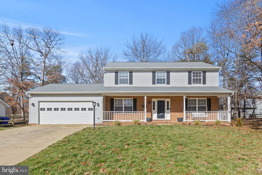OPEN HOUSE! SUNDAY, 2/19 11am- 1pm. This charming brick-fronted colonial home with an attached two-car garage offers modern convenience as well as peace of mind to future owners! The careful maintenance and countless improvements to the home are evident everywhere you look. Enjoy a cul-de-sac lot to the fullest from the comfort of a spacious front porch, or from a recently re-built deck.



The main level of the home features a semi-open concept; including a kitchen with a breakfast nook, living room, family room, formal dining room, and convenient powder room. Main level flooring is split between durable wide vinyl plank and looped pile carpeting. Updated lighting fixtures, in addition to a simple and constant color scheme, give off a cohesive modern aesthetic.



The kitchen has had a facelift with professionally painted cabinets to better match the granite countertops, and some recently replaced appliances including: a LG dishwasher (installed August, 2022), and a matching LG refrigerator (installed November 2021); a built-in microwave and electric stove/oven are also included. In addition, the kitchen contains two storage closets, and a dedicated laundry closet with recently replaced Samsung clothes washer and dryer units that will convey with the property (installed February 2022). A hallway between the kitchen and dining room grants access to the garage.



Upstairs, you’ll find a total of 3 bedrooms and 2 full bathrooms. You’ll find a spacious master bedroom with plenty of closet space and a private en-suite bath. This full bathroom includes a dual vanity, wide vinyl plank flooring, and a privacy door to separate the tile shower/bath combo and latrine from the rest of the room. Across from the master are two generously sized bedrooms connected by a Jack and Jill full bathroom. This bathroom also has a dual-sink vanity, vinyl flooring, and a door to provide privacy where it counts! 



The home’s crawl space is protected by a vapor barrier, and a french drain system with two sump pumps. The roof of the house was replaced in 2018 with architectural shingles rated for 50 years! The main attic is accessible with a ladder from the upstairs foyer. There is an additional attic that can be used for storage above the garage which is accessible via a set of pull-down stairs. The Dorchester neighborhood has paved sidewalks, several fishing ponds, a community pool, and a rentable community center! Just a short drive from local shopping and restaurants. Call to schedule a tour today!