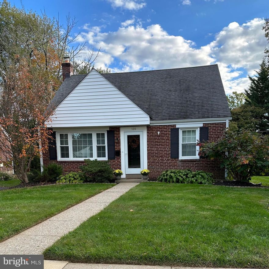 ***OFFER DEADLINE SET FOR SUNDAY, APRIL 13TH AT 4:00 PM WITH RESPONSE DATE OF MONDAY***Charming Cape Cod located in the Willistown section of Paoli, 120 Richmond offers 3 bedrooms, 1 full and 2 half baths in Great Valley School District. Enjoy bright, sun filled rooms with hardwood floors and carpeting throughout, updated kitchen with gas cooking, dishwasher and access to composite deck for al fresco dining. Enjoy the beautifully landscaped yards with flowering perennials.  Finished basement has washer and dryer and is perfect for a home office, play space or workout area. Easily walk to train, shops and restaurants on the sidewalk lined streets.