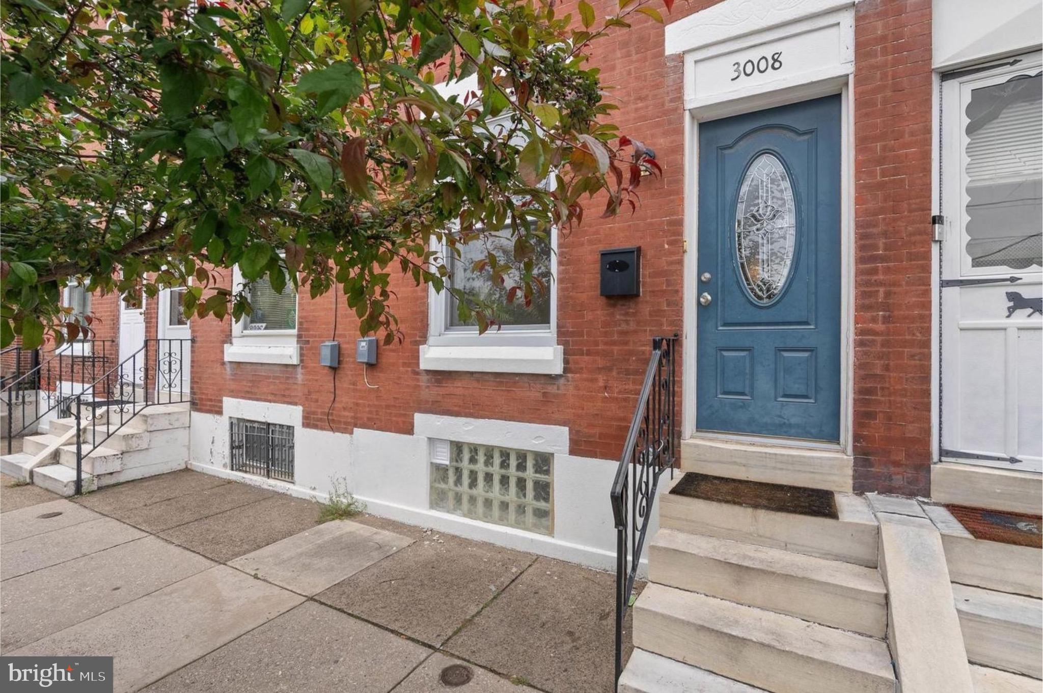 This 2017 renovated Port Richmond townhouse features an open-concept main level with recessed lighting and rustic gray laminate flooring throughout. The spacious living and dining areas flow seamlessly into a stylish kitchen equipped with custom white Shaker cabinetry, granite countertops, a classic subway tile backsplash, and stainless steel appliances. Upstairs, you'll find three well-sized bedrooms, including a primary with closet space, and a full bath with ceramic tile and porcelain accents. The basement provides additional storage and a designated space for laundry. Enjoy sunny days on the private rear patio or take advantage of nearby green spaces and playgrounds alike. Just steps from Gaul & Co. Malt House! Schedule your tour today.
