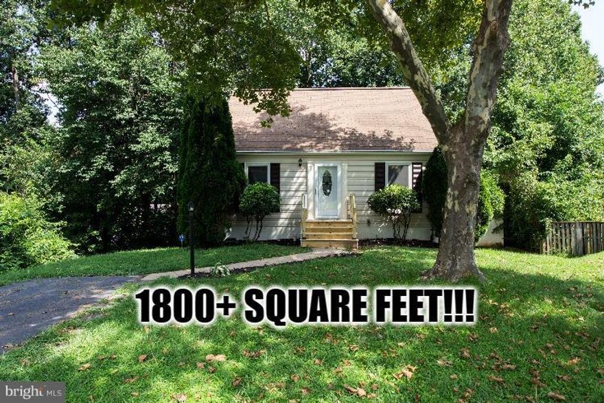 1800+ sq. ft. House is HUGE! This charming cape cod on quiet cul-de-sac in Dale City. 3 Beds, 2.5 baths, alarm system, BI microwave, new dishwasher/stove, front load washer/dryer, finished basement, sweet and cozy, home totally renovated, home inspection done and everything fixed, deck to be stained when dry enough. Pets welcome with deposit and pet rent. Property management rental.