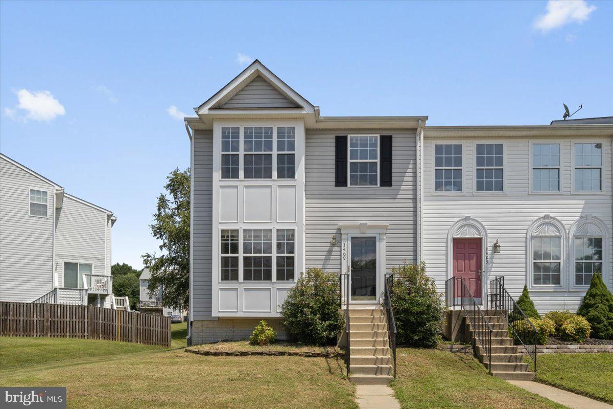 End unit homes are great but townhomes with decks that look out to open space (not another townhouse) are even better! This is a well maintained home that has large open spaces. Kitchen has relatively new stainless appliances and granite counter tops. Big deck off the kitchen is great for entertaining or just enjoying the day and winding down. The primary bedroom and 2 walk in closets, soaking tube and double sinks. The lower level is finished with a half bath and an open recreation room. You will also have your own marked 2 parking spaces right in front of the home. Close to North Beach and Chesapeake Beach and all the fun activities of the Chesapeake Bay. You can enjoy the farmers market, concerts on the bay, lots of restaurants , bakeries , ice cream stands and the board walk as well as boat slip opportunities. Great community to belong to! two assigned parking spaces right in front of the townhome.