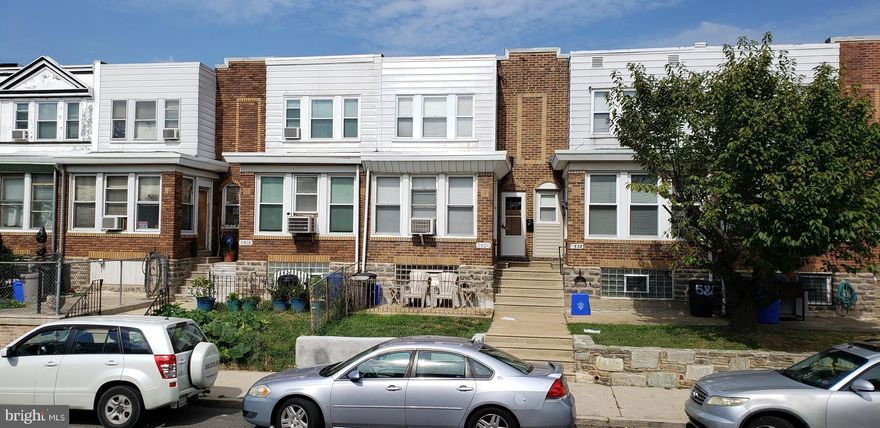 Fabulous Northeast Patio front with a front yard in the Oxford Circle/ Mayfair Section, minutes to Roosevelt Blvd, with Interstate 95 and access to Jersey Bridges not far away. Close to shopping and parks, and Frankford Transportation Center. Set up as a Duplex, or can be used as a mother-in-law suite, tuck under attached garage with a driveway and walkout basement that has a toilet and laundry, both units are tenant occupied. This property is unique in the sense that it can generate additional income by renting the other unit and/ or the basement separately from the main 1st floor unit. With a lot of people sharing space or kids coming back home to live, everyone can have their own private space.