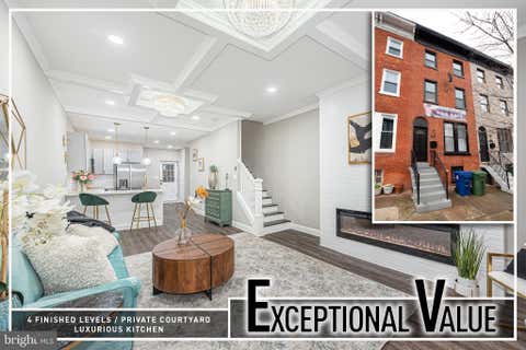 Townhouse For Sale - 109 S Calhoun Street<br/> Baltimore City County, BALTIMORE, MD 21223