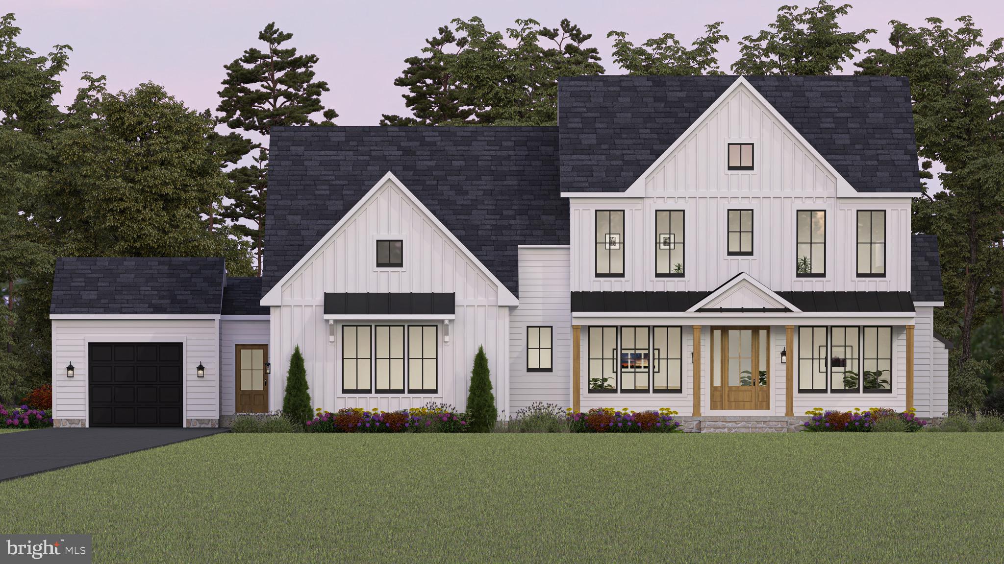 Introducing Catonsville Homes at Bradleys Overlook! Construction is set to commence in September, with completion anticipated by Spring 2026. Catonsville Homes proudly presents the Ryleigh floorplan, which will be meticulously crafted on a spacious 2-acre homesite. As you approach, you'll be drawn in by the inviting full porch, featuring a stylish metal seam roof, complemented by a stone-to-grade front and premium vinyl siding. The property also boasts a practical 3-car side load garage for your convenience. Step inside to discover an inviting open layout with impressive 10' ceilings on the first floor. The home is enhanced with Anderson 400 Series black windows, adding a touch of elegance and sophistication. The gourmet kitchen is a culinary enthusiast’s dream, complete with a large island, upgraded countertops, and a walk-in pantry. Start your day in the bright morning room or unwind in the expansive family room, which includes a gas fireplace adorned with a shiplap surround. The main level features a full bath and a separate powder room, adding convenience and versatility to your living space. The mudroom conveniently features built-in cubbies and a handy drop zone. On the second level, you'll find 4 bedrooms and 4 baths, highlighted by a luxurious primary bedroom suite complete with a spa-like bath. The walk-in laundry room adds everyday convenience. The finished lower level extends your living space further, providing even more room for entertainment and relaxation. This home seamlessly combines modern comfort with timeless elegance, delivering an exceptional living experience in a picturesque setting. This pricing is for a complete home, ensuring you have everything you need from the start. Don't miss the chance to make this remarkable home your own!