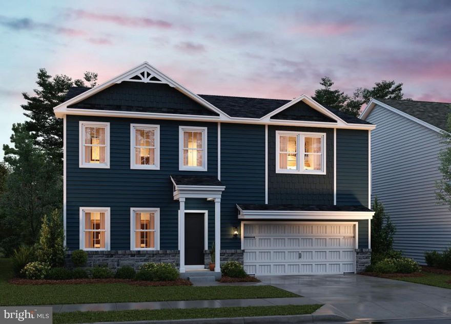 February Move-In at Liberty Run! Fall in love with the Water Lily—a thoughtfully designed home that blends style, space, and smart living in one stunning package. Located just over the Jefferson County line in Berkeley County, Liberty Run offers the ideal location for NOVA/DC commuters seeking peace, convenience, and value. This 5-bedroom, 3-bath home is packed with upgrades and charm, starting with an open-concept main level featuring soaring 9' ceilings, recessed lighting, and wide plank laminate flooring. The kitchen is a true showpiece—quartz countertops, a large center island, white enamel farmhouse sink, ceramic tile backsplash, and upgraded dark-stain farmhouse-style cabinetry. Top it off with upgraded stainless-steel appliances and a double pantry for the perfect blend of function and flair. A main-level bedroom with full bath offers flexible living options, while the home office creates the perfect remote work setup. Upstairs, you'll find 4 spacious bedrooms, a full laundry room with GE Washer/Dryer, second family room/loft, and a show-stopping primary suite with dual oversized walk-in closets and a spa-style bath with a frameless walk-in shower and double vanity. Need more space? The unfinished basement with L-shaped areaway provides endless potential for future expansion or storage. that includes a rough in for a full bath. This home also includes a stunning stone water table, designer chandelier, and today’s most sought-after tech upgrades: • Wi-Fi garage door opener • Ring video doorbell • Kwikset HALO Wi-Fi smart lock • Upgraded CAT6 + RG6 wiring throughout and more! Come see why Liberty Run is one of the area’s fastest-growing communities. Schedule your tour of the beautifully decorated *Water Lily* model today and ask about our limited-time buyer incentives! *Photos are of a similar Water Lily model. Taxes are an estimate.*