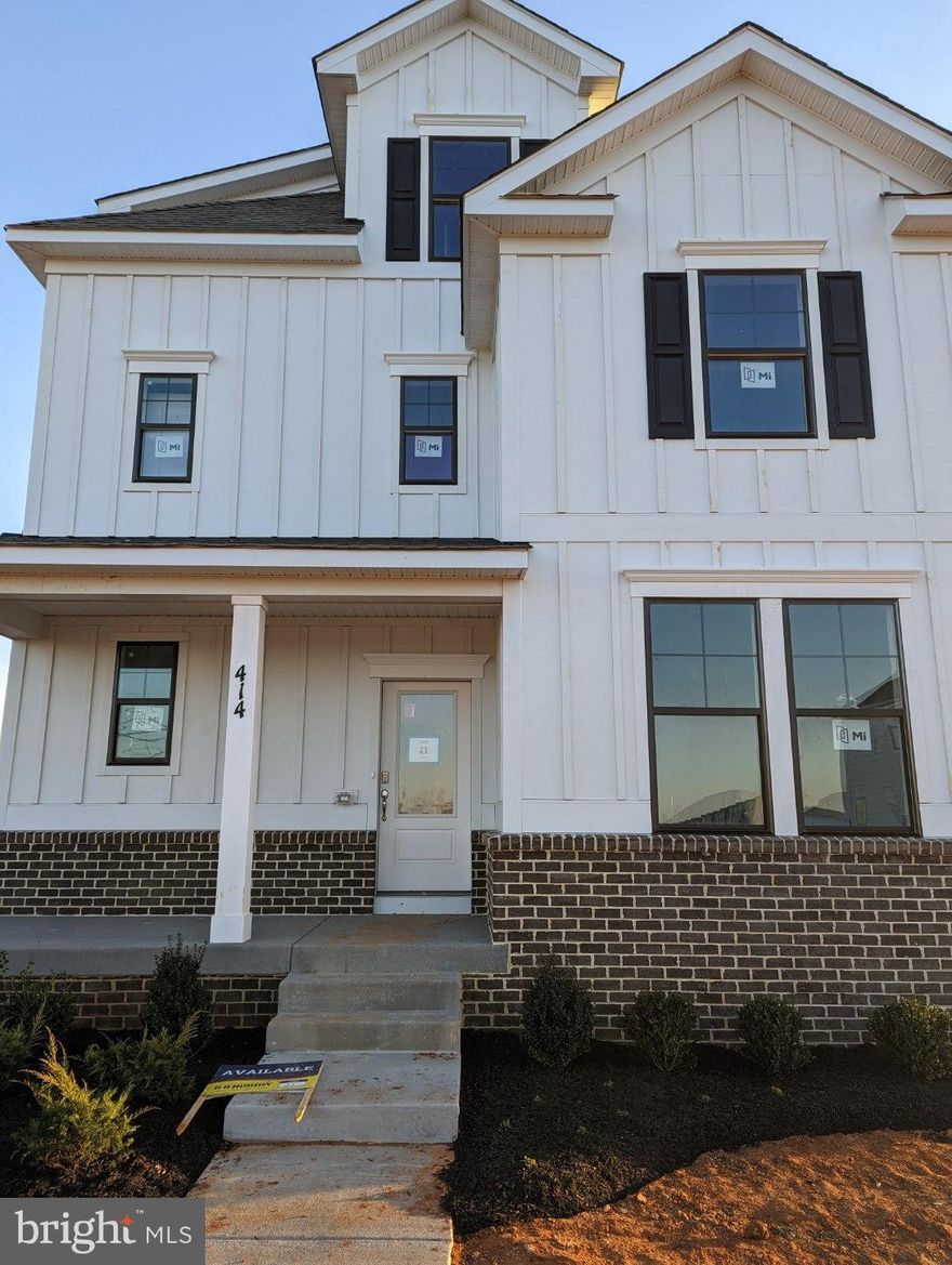 This home is a quick move in home and will be ready for delivery and of April.

Nestled in the most beautiful and peaceful enclave of Historic Downtown Frederick, The Renn Quarter offers quick move in single family homes across the street from Carroll Creek and our extraordinary home-sites face open spaces, Monocacy River and Carrol Creek, rolling hills, open spaces and amazing sky lines. 

The Renn Quarter community is less than a mile away from the heart of downtown Frederick; is the location of the future Carroll Creek Walkway Extension; and will be an amenity filled community! You will have all the conveniences and benefits of Historic Frederick, while living in a brand new, modern home! 

The Jade is our newest and most jaw dropping floorplan in the community! The home features a ton of our buyer’s favorite options, including the extremely desirable bonus room on the 4th level! Perfect for a kid’s playroom or private office. The owner’s suite doubles as an adult oasis, a perfect place to relax. The on-suite bathroom features an oversized walk in shower fit for a spa, with two separate walk in closets. Three secondary bedrooms and two secondary bathrooms round out the third level, making it perfect for multiple family members.

Downstairs, an open and inviting kitchen and family room screams entertainment. The gourmet kitchen is accentuated stainless steel appliances, a built-in wall oven and microwave, hood vent, quartz countertops, and a trendy herringbone, mosaic glass backsplash. A separate formal dining room which can double as an office and a half bath is situated up front, perfect for guests. 

A short trip to the basement opens to a beautifully finished rec room, large enough for all your entertainment needs. Around the corner, a larger basement bedroom and full bathroom complete your lower level. 

Contact us today to schedule a showing and to ask about our amazing incentives!