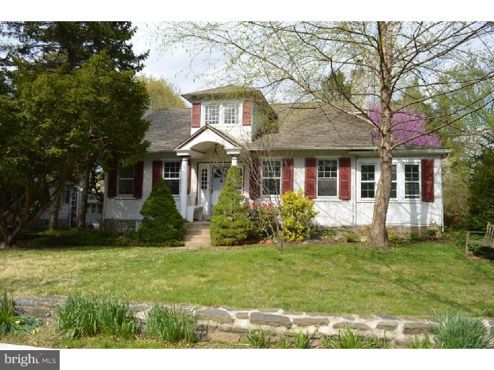 Charming 1920's cottage on a pretty street in the heart of Swarthmore.  Plenty of living space on the first floor, including a wide hallway, living room with fireplace, dining room, kitchen, enclosed sunroom, 2 bedrooms, a full bath and office/study.  Two additional bedrooms, a full bath and an enclosed sleeping porch complete the second floor.  This home also features hardwood floors, period millwork, high ceilings, plenty of closet and storage space, and a deep rear yard with a two-car detached garage.  This spacious house is in an ideal location just blocks from parks, playgrounds, the shops of downtown Swarthmore and the SEPTA R-3 station.