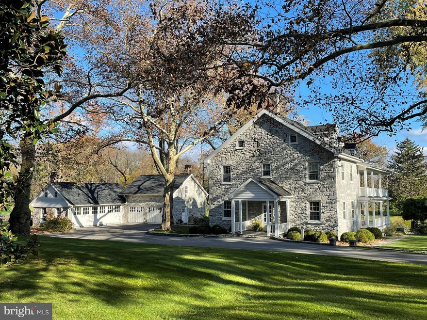 Seller Received and accepted a sight unseen offer.  Fountain Heads Original Farmhouse is exquisite!  Known as "Old Stone" this Estate is an amazing blend of the charm of yesteryear and high-end style.  Situated on just over 2 manicured acres, this home is a true testament to Paul Wades expertise in historic renovations.   A grand fully renovated home, with approximately 7K square feet of living space, The main home encompasses 6 bedrooms and 4.5 Baths.  Gourmet Kitchen was remodeled in 2023 to better reflect the essence of this home.    The floorplan allows for flexibility in function.  Flooring Renovation focused on a mix of original refinished hardwood floors, heart of pine and white oak flooring.  Bathrooms consist of designer tile with radiant heat flooring.   Each Bedroom is generous in size and light and bright.   Enjoy Panoramic Views of the exquisite property from the wrap around porch.  Natural Spring runs under Carriage House and Main House and gently flows through the grounds.  Upper level of the Carriage House is home to guest quarters with kitchenette, full bath and laundry area.  Perfect for visitors, rental or Au-Pair residence... Own this piece of history, it is sure the impress.