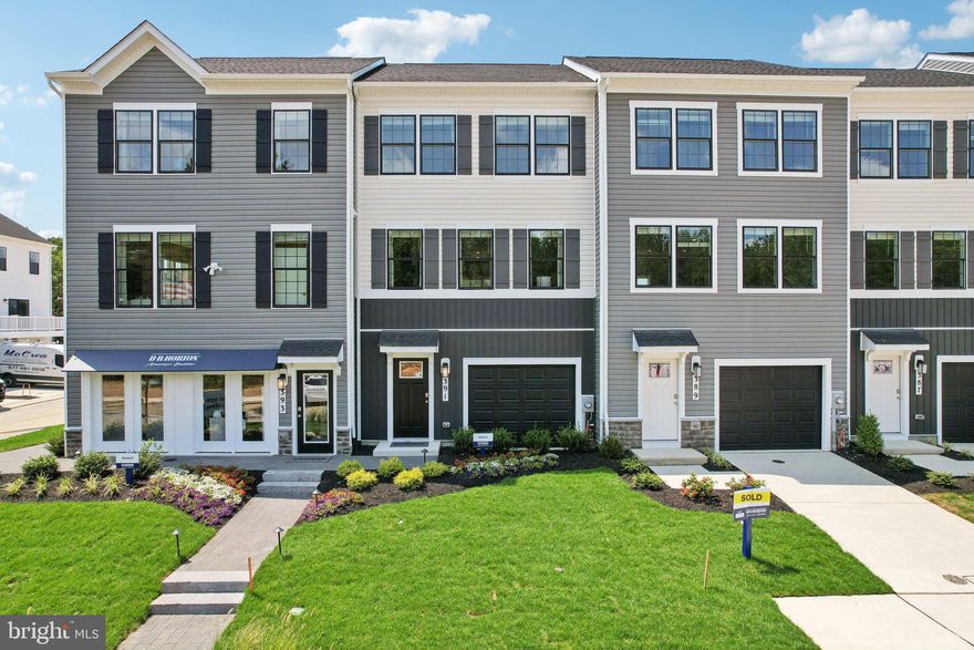All closing costs paid with the use of our preferred lender DHI Mortgage (*Must settle by 3/28/25) Explore the contemporary Adams townhome design by D.R. Horton, offering a cozy and stylish living space of 1,889 sq. ft. with 4 bedrooms, 3.5 bathrooms, and a 1-car garage. This property boasts upscale amenities like granite countertops, sleek stainless steel appliances, and elegant recessed lighting in the kitchen. Benefit from D.R. Horton's innovative smart home features, attractive below market interest rates, and substantial closing assistance, providing exceptional value. Personalize the lower level bonus area as a rec room, home office, or 4th bedroom to align with your lifestyle. Noteworthy features of the Adams design comprise expansive 9 ft ceilings on the main level, a spacious kitchen island, premium maple cabinets, stainless steel appliances, luxurious plank flooring, and the incorporation of the Home is Connected technology package.