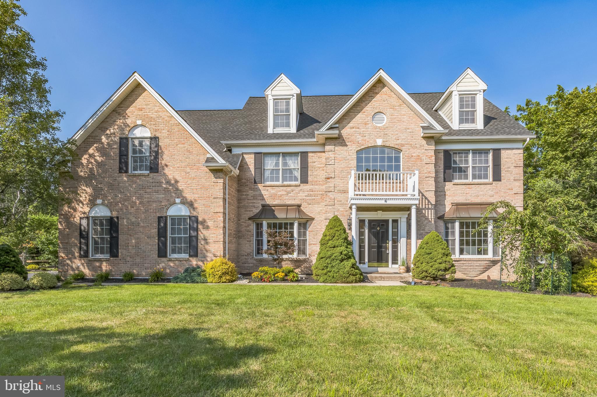 Brand New Look, Brand New Price! Open House Sunday, 7/27 (1-3 pm)
Welcome to your forever home in The Estates at Glen Acres. This beautifully maintained 4 bed 4.5 bath Colonial sits on nearly an acre with professional landscaping, a new roof (2023), upgraded James Hardie siding (2023), NO HOA fees and so much more—this home delivers exceptional value, privacy, and peace of mind. Step into a grand two-story foyer with sweeping oak staircase and hardwood floors, leading to a spacious, sunlit family room featuring floor-to-ceiling windows, custom built-ins, gas fireplace, and wet bar. Enjoy the freshly painted three-tier deck and EP Henry paver patio —your private outdoor oasis for year-round entertaining. The kitchen boasts a new double oven, dine-in island, large pantry, and breakfast nook with deck access. Upstairs, the primary suite impresses with vaulted ceiling, dual walk-in closets, and a spa bath; three additional bedrooms include an en-suite and Jack-and-Jill setup. The finished basement offers a wellness room, gym, game room with wet bar and fireplace, bonus office, another conveniently located full bathroom, and ample storage. Oversized 3-car garage, laundry, and plenty of flexible space complete this home. Friendly, walkable community minutes to parks, shopping, and major routes (309, 202, PA Turnpike)—easy access to Philadelphia, NYC, and beyond. —Schedule your private tour today and come see everything this home offers!