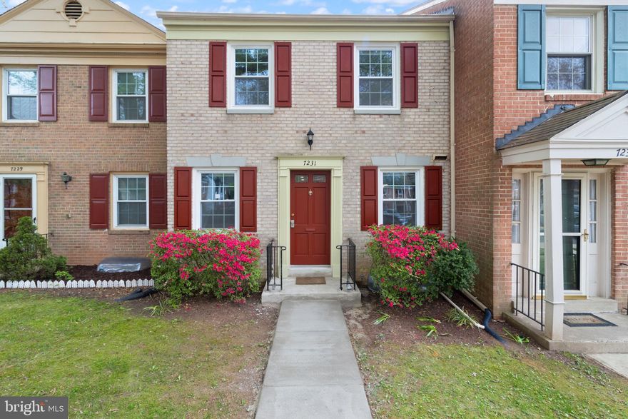 Absolutely stunning and newly painted townhome in Springfield! This beautiful brick-front townhouse in the Springfield Village community features 3 bedrooms and 3.5 baths. The main level boasts hardwood flooring and a gourmet kitchen with stainless steel appliances and granite countertops. The upper level showcases upgraded wood flooring and renovated bathrooms. The fully finished basement features a third full bathroom and spacious living area. The fenced in rear yard is the star of the show! Low maintenance hardscape is the perfect place for summer barbecues and cozy fall evenings! Conveniently located near major highways and the Springfield Metro Station, this home offers both style and accessibility!