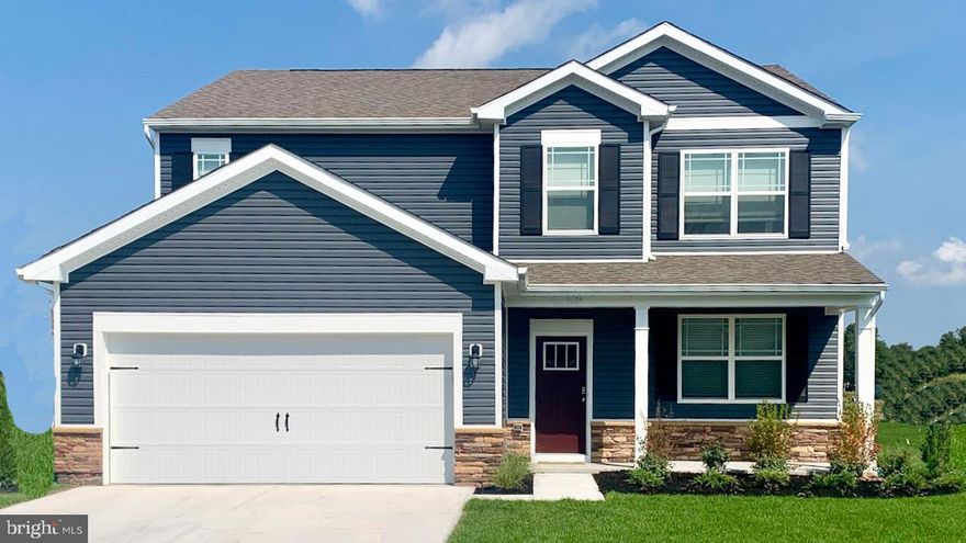 Currently under-construction at 34332 East Lake Lane, this single-family new home offers modern living in the Belle Shoal Village at Millville by the Sea in Millville, DE. 

The Ellerbe, a two-story, 2,814 square foot home, boasts five bedrooms, three and a half bathrooms, a first-floor office, a loft, a gas fireplace, and a two-car garage. 

As you enter the home, the foyer leads you past the flex room with glass French doors which is the perfect space to use as a home office, formal dining space, den or children’s play area. The well-designed gourmet kitchen, offering modern white cabinetry, quartz countertops, a large island, a walk-in corner pantry and stainless-steel appliances, flows neatly into the informal dining area and living room. 

Conveniently located on the first floor, the spacious owner's suite has a private bathroom featuring dual vanity, toilet closet, walk-in shower, and a large walk-in closet. The first-floor powder room is conveniently located down the hallway leading to the two-car garage. 

Upstairs, the huge loft area and additional four bedrooms provide enough space for everyone to rest and relax. Two additional bathrooms, an oversized linen closet and a cozy laundry room complete the upstairs.  

This home includes a white window treatment package, a fully, sodded and landscaped lawn and the exclusive Smart Home® package through ADT will give you peace of mind while living in your new home.

Pictures, artist renderings, photographs, colors, features, and sizes are for illustration purposes only and will vary from the homes as built. Image representative of plan only and may vary as built. Images are of model home and include custom design features that may not be available in other homes. Furnishings and decorative items not included with home purchase.