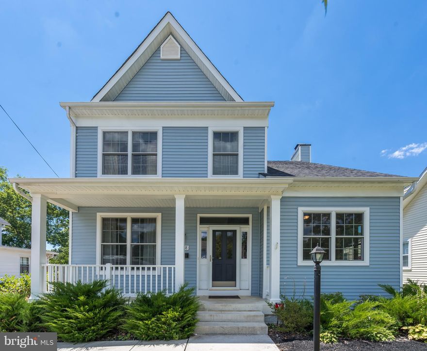 Absolutely stunning home ideally marries historic charm and modern convenience in a custom built home. All SS appliances.  Boasts many special features: exquisite open-concept kitchen, exposed wooden beams, HW floors, separate dining room, arched doorways, and more! Large basement 1016 sq ft!  Centrally located in Historic District a short walk from Main Street.