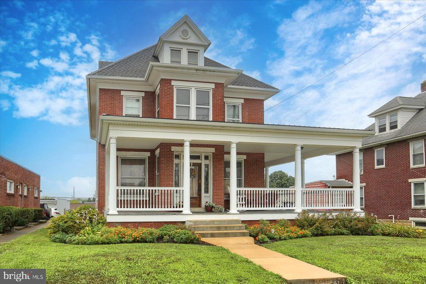 Charming Historic Gem, with Endless Residential or Commercial potential. Welcome to a property that offers the best of both worlds. Classic charm, generous living space and the versatility to suit either a beautiful private residence or a professional commercial office.
From the moment you step inside, you'll be greeted by rich hardwood flooring, tall ceilings and elegant wood detailing that speak to the home's timeless character.
The first floor features an expansive layout with a warm and inviting family room, formal living and dining areas and a spacious kitchen - perfect for hosting, relaxing, or meeting with clients in a comfortable yet professional setting.
Upstairs, three large bedrooms and a dedicated office space, providing flexibility for family living or business operations.
Step through the office to a lovely balcony, an ideal spot to enjoy a break or fresh air.
The finished attic offers two additional rooms that can be adapted to suit your needs, whether it's an extra bedroom, creative space or a quiet executive suite.
Outside, enjoy an oversized rear patio - perfect for entertaining or outdoor meetings - and a detached garage for added convenience. 
With excellent visibility, ample square footage and undeniable curb appeal, this property is also well positioned for a commercial use such as a boutique firm, counseling office or creative studio.
Whether you're looking for a one-of-a-kind home filled with warmth and charm or a distinctive space to grow your business, this property is a rare find with unlimited potential.