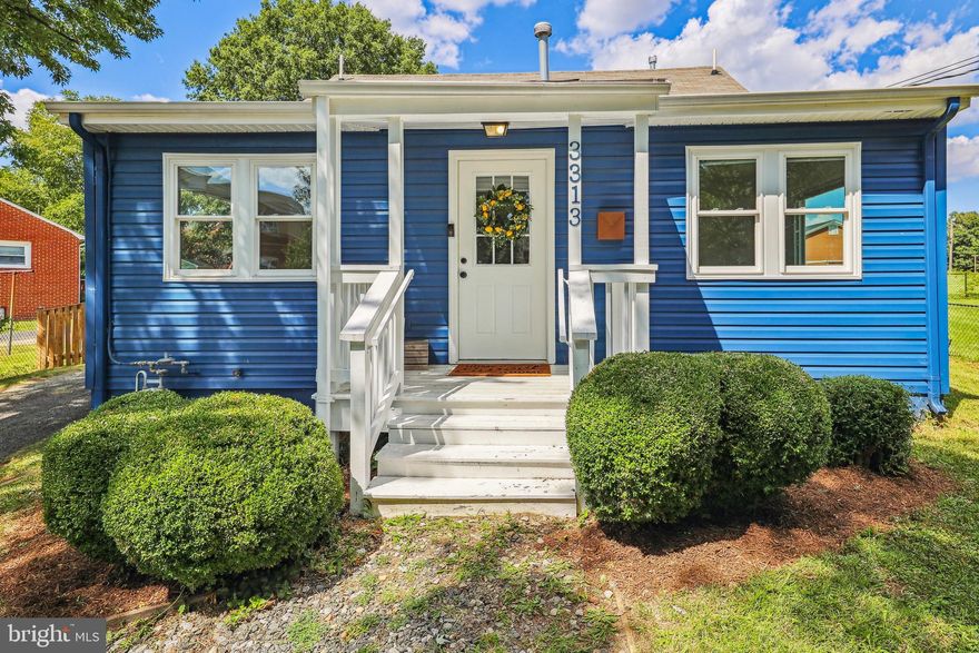 Buy this Single Family Home for the price of a townhouse! NO HOA! Charming Bungalow Fully Renovated Located in the heart of City of Alexandria!  One Level Living with a Large Lot Perfect for Outdoor Entertaining.   Upgrades include remodeled kitchen (2017), fully remodeled bathrooms (2018-19), wood flooring thruout (2017), HVAC & tankless hot water heater (2018), expansive deck (2021), rear fence (2021) and more!  Pull down stairs to the attic and separate backyard storage shed for extra storage.   Rear yard is fully fenced perfect for pets and playdates.  Walk to Safeway, The Fresh Market, CVS, oodles of restaurants, bakery, Starbucks, local garden store and more!