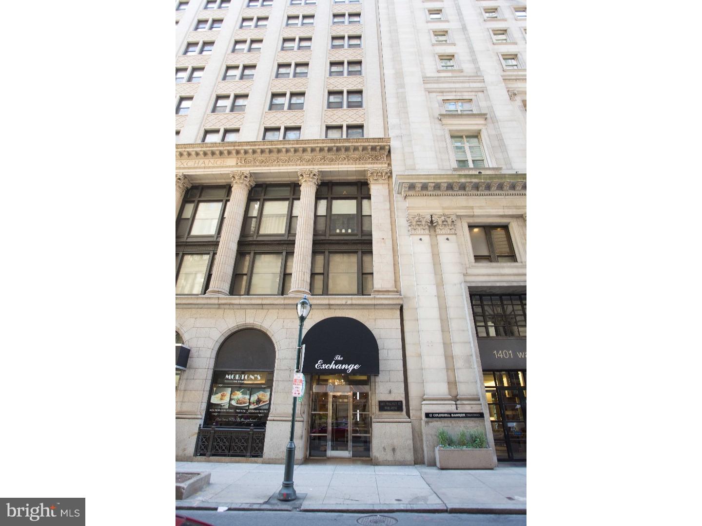 $500 Security Deposit and 1st Month's Rent to move-in!! Spacious 1 Bedroom apartment in a landmark building with a newly renovated lobby. Unit features hardwood floors, new windows, a fully-equipped fitness center and bicycle storage. The original home of the Philadelphia Stock Exchange, 1411 Walnut is a historic, mid-rise building centrally located one block away from Avenue of the Arts. Steps away from the front door, you will find a wide array of dining, shopping, and entertainment options. The building is located within walking distance of Rittenhouse Square Park, numerous performing arts colleges, and all forms of public transportation. Pictures are of the actual unit.