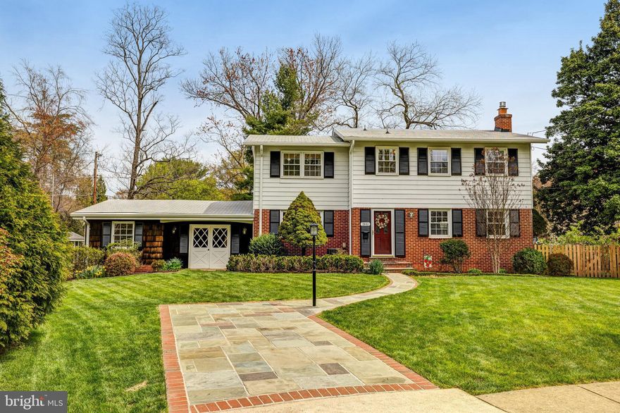 SELLERS HAVE SET A DEADLINE AND ARE ASKING FOR ALL OFFERS TO BE IN BY MONDAY, APRIL 15th, AT 1:00PM.  Welcome to this beautifully maintained Colonial nestled at the end of not one, but two cul-de-sacs, in the serene Dunn Loring Woods neighborhood of Vienna!  Boasting gleaming, just refinished hardwood floors, 4 spacious bedrooms and 3.5 lovely updated bathrooms, this home offers the perfect blend of comfort, luxury, and convenience. As you approach the home, you'll immediately notice the meticulously landscaped fully fenced yard and gorgeous flagstone walkway and driveway.  Upon entering, you are greeted by a warm and inviting ambiance, enhanced by the abundance of natural light that floods the interior. The main level features a seamless flow between the living spaces, perfect for entertaining guests or simply relaxing.  The heart of the home lies in the wonderfully updated gourmet kitchen open to the dining area, with bump out and large skylight for added sun, custom wood cabinetry, stainless steel appliances, granite countertops, an added prep sink, wine cooler, and a breakfast bar offerring additional seating, while overlooking your truly stunning lush backyard oasis.  From here, step outside onto your Trex deck with gas grill that conveys, and patio, which backs to a very private and rather secluded cul-de-sac.  This is where you will enter your huge two car garage from, and you will not only have room for both large vehicles, but tons of added storage space as well.  The professionally landscaped yard is a gardener's paradise, with manicured lawns, beautiful flowers, and mature trees providing privacy and shade. You might just absolutely love being able to walk across the cul-de-sac to the back of Stenwood Elementary School also!  Back inside the freshly painted home, let's head over to the bright family room with french doors leading to the fantastic screened-in-porch with ceiling fan and added lights, offering a tranquil escape to enjoy the serene outdoor surroundings.  The separate sun drenched living room and powder room round out this main level.  Retreating upstairs you will find the primary suite, complete with a new luxurious ensuite bathroom and ample closet space with a "hidden extra closet".  Three additional bedrooms offer versatility and comfort for family members or guests.  A new beautiful hall bathroom serves these three additional bedrooms.  The lower level is a delight having a spacious rec room with a gas fireplace, wet bar, an additional beverage cooler, full bathroom, giant storage room and laundry area, and walk-up stairs to the backyard.  In the highly desirable Marshall High School pyramid and conveniently located within walking distance to Dunn Loring Metro, shopping, restaurants, and the Mosaic District.  With a quick trip down the road to Tysons Corner, downtown Vienna, schools, and all the major commuter routes, you certainly won't want to miss this opportunity to make this exquisite home your own!