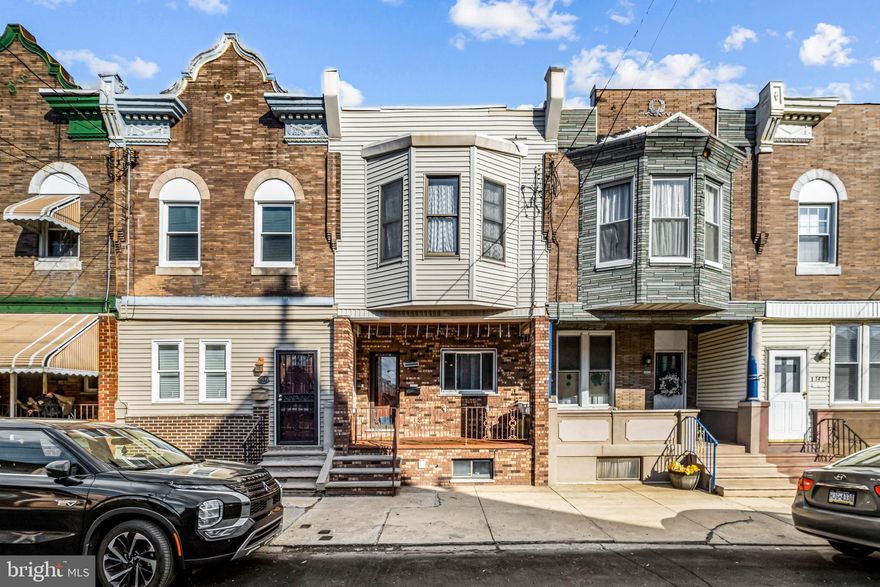 Spacious 3-Bedroom Home with Bonus Lot & Prime Location!
Perfectly situated directly across from St. Gabriel’s Church in Grays Ferry, this well-maintained 3-bedroom, 1-bath home offers exceptional living space, especially with its huge finished basement featuring a built-in bar.
Inside, you’ll find a bright and open living room, dining area, and kitchen, creating a seamless flow for everyday living. Each spacious bedroom provides comfort, while the bathroom features dual sinks and a tub/shower combination.
Outdoor space is abundant with a large front porch and an expansive rear deck, perfect for relaxing or entertaining. The sale includes an additional lot directly behind the house (1434 S Dover St), offering parking for up to six vehicles—a rare find in the city!
The finished basement adds even more value, complete with ample storage closets, a laundry area, and a commode.
This is an estate sale, and while the property has been well maintained, it is being sold As-Is.
Don’t miss this incredible opportunity—schedule your private showing today!