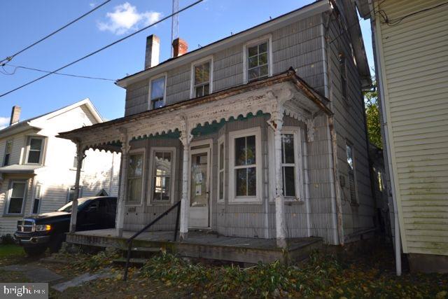 Opportunistic Buyer's take heed! 2 story detached home with public sewer and off street parking located in beautiful Orrtanna PA. Full length covered front porch, mud room and main level bathroom. Home also has full attic and basement with interior access.