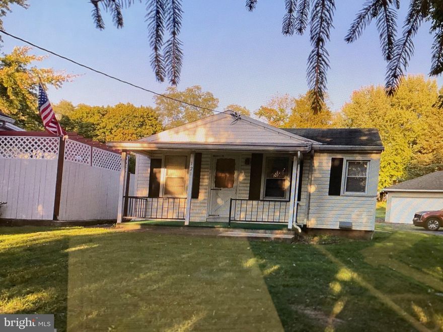 Beautiful single ranch type bungalow in Mohnton in Governor Mifflin Schools. 3 bedrooms and hardwood floors and tile thru-out! Playground and Basketball Court directly across the street from the property. One year home warranty at full price! Tenants would like to remain with rent at $1,100 a month and they pay all utilities and take care of yard work. 3rd bedroom could also be breakfast room!