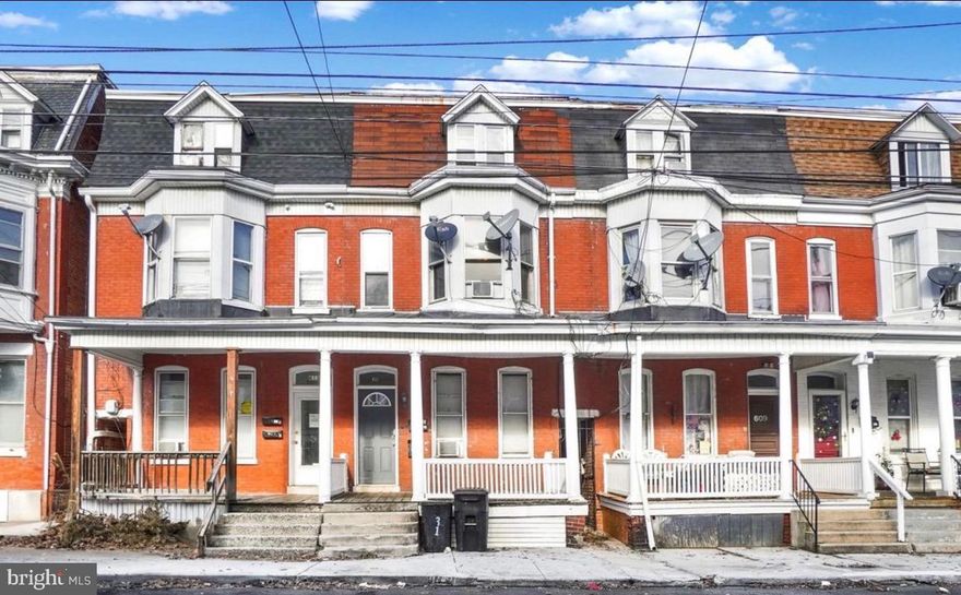 Investor Opportunity!  Fully leased two-unit located in York.  Perfect chance to start or add to your portfolio.  Off street parking included.  First floor, one bedroom efficiency currently rented at $750 on a month-to-month lease.  Second floor, three bedroom unit, currently rented for $1,250 per month.  Tenants pay gas and electric.  Landlord pays water, sewer and trash.