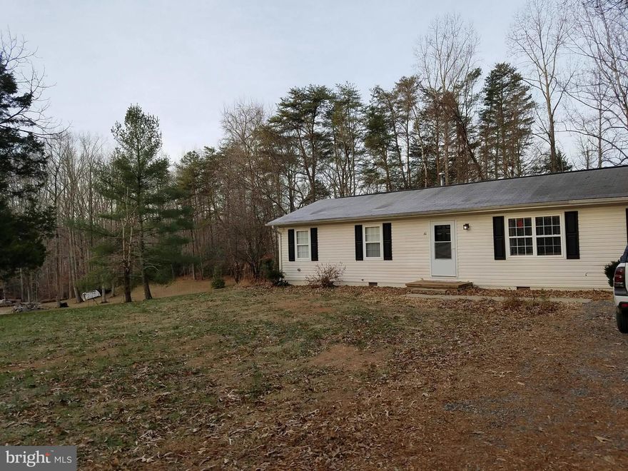 4 Bedrooms 2 Baths * Kitchen has beautiful cabinets,  Granite Counters,  Stainless Steel Appliances * Hardwood Floors * Great commuter location. Home on 1 acre
