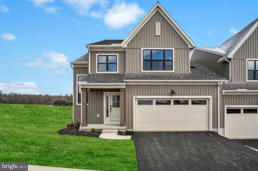 FENCING INCENTIVE AVAILABLE. LOCATED LESS THAN 10 MINUTES FROM HERSHEY.

Welcome to the Sloane II floor plan — a thoughtfully designed new construction home offering comfort, style, and functionality. This 3-bedroom, 2.5-bathroom home features a spacious loft area and a desirable first-floor primary suite with a conveniently located laundry room. The beautiful kitchen showcases quartz countertops and opens to the living spaces, making it perfect for both everyday living and entertaining.

Enjoy outdoor living on the covered, low-maintenance deck overlooking a backyard that offers privacy and relaxation. A full walk-out basement provides endless potential for future finishing or extra storage.

Located just 10 minutes from Hershey, with modern finishes, open-concept design, and quality craftsmanship throughout, this home is a must-see!

This home is completed and ready for move-in!