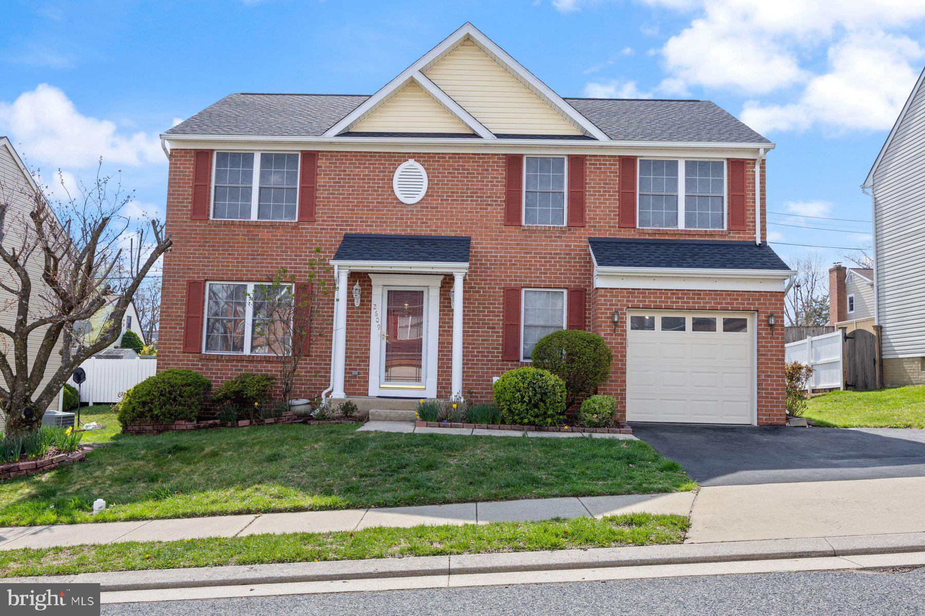Welcome to this impeccably maintained single-family home in the desirable Parkville community. The charming exterior boasts beautiful brickwork, exuding a timeless appeal, and is complemented by a brand-new roof (2022). The one-car garage features newly installed cabinetry (2024) for added storage and a freshly painted floor (2024). Conveniently access the home through the garage, where you’ll find the main-level laundry room and a well-appointed powder room.
Upon entering through the front door, you’ll be greeted by soaring foyer ceilings, a grand staircase, and a spacious formal living room with gleaming hardwood floors. The open-concept design allows for effortless flow throughout the main level. The dining room, adorned with a stunning chandelier, is bathed in natural light, creating the perfect setting for gatherings.
The chef’s kitchen is a true standout, featuring expansive new quartz countertops (2025) and a modern backsplash (2025). Abundant cabinetry offers plenty of storage, and the oversized stainless-steel refrigerator adds a touch of luxury. Adjacent to the kitchen, the family room boasts new carpeting (2025), elegant lighting, and bay windows that fill the space with warmth and natural light. Access the backyard through the kitchen, where you'll find a beautifully landscaped oasis. The large gazebo (2024), smooth patio, and lush greenery provide an ideal setting for outdoor entertaining.
Upstairs, you'll discover three generously sized bedrooms, a full bathroom, and the serene primary bedroom suite. The entire upper level features brand-new carpeting (2025). The primary suite is flooded with natural light and features a remote-controlled ceiling fan, ample closet space, and an en-suite bathroom (2021) designed for relaxation. The bathroom showcases luxurious quartz countertops, a walk-in shower with dual shower heads and a bench, and additional storage for convenience.
The fully finished basement boasts new flooring and fresh paint (2024) and includes a full bathroom, making it an ideal space for guests, a playroom, fitness area, or entertainment room—the possibilities are endless.
Additional upgrades include a new HVAC system (2022), water heater (2021), and new stairwell drain, pipes, and sump pump (2024). The entire home has been freshly painted (2025).
This home truly has it all—schedule your showing today and make it yours!