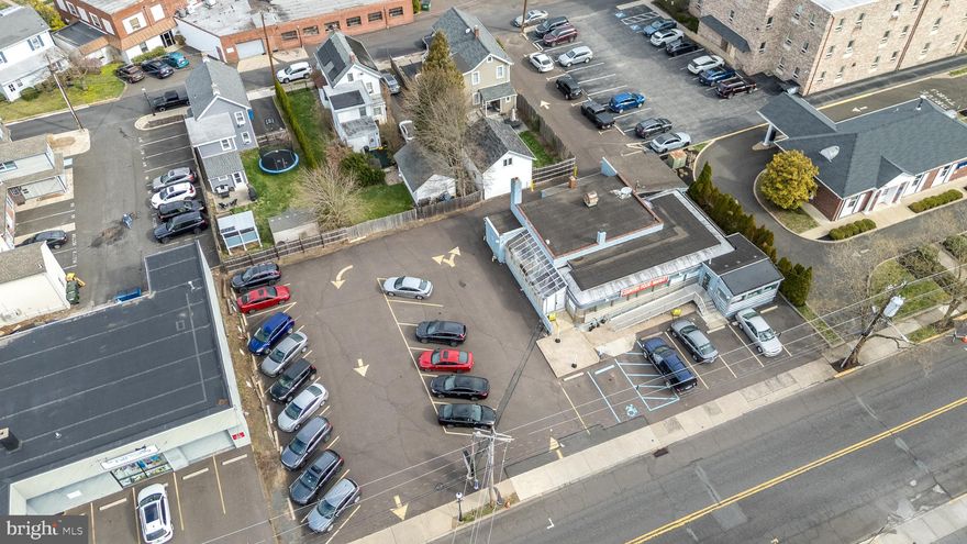 Positioned in the heart of Doylestown Borough, this rare commercial offering combines a highly sought-after location with an exceptional on-site parking lot featuring 27 parking spaces, a true scarcity in the Borough. The property presents a unique opportunity for investors, developers, and operators alike, delivering immediate usability with long-term redevelopment flexibility.

At the center of the site sits an original Jerry O’Mahony diner, a classic American structure with authentic architectural character and preserved interior elements. The existing layout includes diner seating areas, stainless steel finishes, commercial kitchen infrastructure, and back-of-house support spaces, offering the ability to reactivate a food service operation or reimagine the space into a distinctive branded concept.
Beyond its character, the property’s true strength lies in its versatility. The combination of an existing structure and substantial parking supports a wide range of commercial uses including restaurant, retail, service, or adaptive reuse. 
Additional features such as walk-in refrigeration, basement storage, and flexible interior spaces further enhance the functionality and potential of the asset.
Opportunities that offer location, parking, and structural flexibility within Doylestown Borough are extremely limited. Whether the vision is to restore, reposition, or redevelop, this property provides the foundation to create something exceptional in one of Bucks County’s most desirable and supply-constrained markets. Make your appointment to explore this opportunity today.