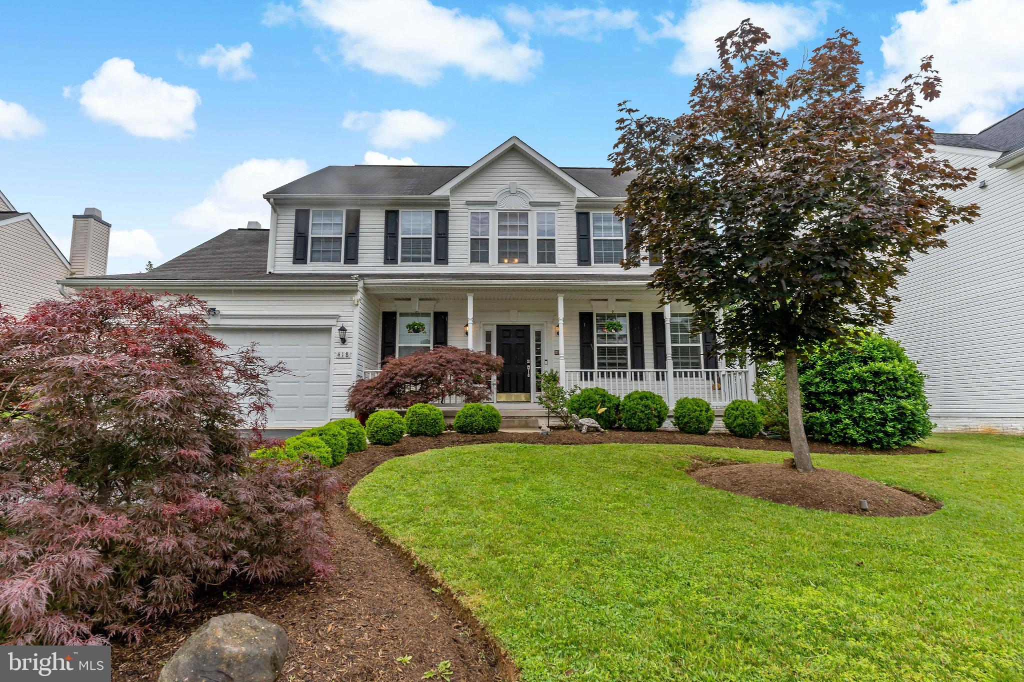 Welcome home!!! This beautifully maintained 4-bedroom, 3.5-bath property offers the perfect balance of space, style, privacy, and function.
The main level features a large, light-filled foyer, formal living and dining rooms, a grand family room with a fireplace, a guest bathroom and a generous kitchen with stainless steel appliances, and a breakfast area ideal for everyday moments. A laundry/mudroom off the garage adds convenience right where you need it most. Upstairs, the primary suite is a peaceful retreat with vaulted ceilings, a walk-in closet, and a spacious bathroom complete with a soaking tub, double sinks and a walk in shower. Upstairs you'll also find three additional bedrooms and another full bathroom!
Downstairs, the fully finished walk-up basement is designed for flexibility and utility; it includes a large gym, a media room, and a full bathroom—easily adaptable as a guest space or in-law suite if desired.
Step outside and you’ll find a backyard that’s truly special. Professionally designed, the outdoor space is both beautiful and private. Custom paver patios, mature evergreens, thoughtful lighting on timers and smart switches, and charming water features create a serene setting for entertaining or unwinding. The front yard is just as thoughtfully landscaped, offering incredible curb appeal from the start.
This home offers peaceful living with quick access to modern conveniences; just 2 minutes from Route 340 for an easy commute to Northern Virginia or Maryland, and close to Washington High School. Schedule your tour today!!!