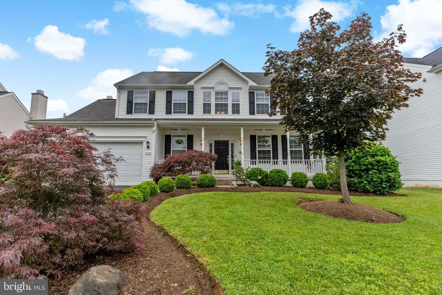 Welcome home!!! This beautifully maintained 4-bedroom, 3.5-bath property offers the perfect balance of space, style, privacy, and function.

The main level features a large, light-filled foyer, formal living and dining rooms, a grand family room with a fireplace, a guest bathroom and a generous kitchen with stainless steel appliances, and a breakfast area ideal for everyday moments. A laundry/mudroom off the garage adds convenience right where you need it most. Upstairs, the primary suite is a peaceful retreat with vaulted ceilings, a walk-in closet, and a spacious bathroom complete with a soaking tub, double sinks and a walk in shower. Upstairs you'll also find three additional bedrooms and another full bathroom!

Downstairs, the fully finished walk-up basement is designed for flexibility and utility; it includes a large gym, a media room, and a full bathroom—easily adaptable as a guest space or in-law suite if desired.

Step outside and you’ll find a backyard that’s truly special. Professionally designed, the outdoor space is both beautiful and private. Custom paver patios, mature evergreens, thoughtful lighting on timers and smart switches, and charming water features create a serene setting for entertaining or unwinding. The front yard is just as thoughtfully landscaped, offering incredible curb appeal from the start. 

This home offers peaceful living with quick access to modern conveniences; just 2 minutes from Route 340 for an easy commute to Northern Virginia or Maryland, and close to Washington High School. Schedule your tour today!!!