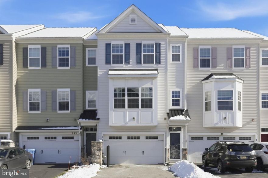 Don’t miss this beautiful 3-story townhouse located in the sought after Mercer Court community within Pennsbury School District! Built by Ryland Builders in 2016, this special home features a bright and open floor plan. Wood floors and a wall of triple windows enhance the oversized living room and provide an abundance of natural light on the main floor. The eat-in kitchen features ceramic tile flooring, stainless steel appliances, gas cooking range, tile backsplash, plenty of cabinetry, pantry closet and a convenient center island. A half bathroom with pedestal sink is located just off the living room. Upstairs, the primary bedroom suite features a walk-in closet, secondary closet and a full bathroom with an oversized vanity. Two additional bedrooms, a well-appointed full hall bathroom and a large hall closet complete the third floor.  The lower level provides interior access from the 2-car garage and adds additional living space to fit a myriad of needs, such as a den, office or playroom. There is a laundry area located on this level and access to the rear patio, which is complemented by a privacy fence and is perfect for entertaining friends and family or enjoying your morning coffee. Shopping, dining, nightlife and community events are just minutes away at the Oxford Valley Mall, Oxford Valley Park and on Route 1. Conveniently located near major traffic routes including I-95, I-295 and the PA Turnpike--offering easy access to Philadelphia and New York. Washer, dryer, refrigerator and all 4 mounted TVs are included in sale. Book your showing today!