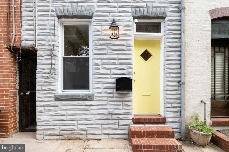 Beautiful, FULLY RENOVATED  Fells Point townhome just steps away from the Fells Point waterfront! Newly  renovated from top to bottom, this home boasts 2 bedrooms/2.5 bathrooms, stainless steel appliances,  granite countertops with designer backsplash, built-in microwave, dishwasher,  washer & dryer,  walk-in showers with overhead rain shower,  spacious master bedroom , ample closet space, brand new carpets, and the entire home freshly painted.  Enjoy your private fenced patio with a custom built raised garden for planters! Great location conveniently located near all major highways, close to John Hopkins,  Harbor East & downtown. Must see inside this home!