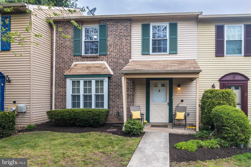 MOVE-IN CONDITION, CUL-DE-SAC LOCATION and NO ASSOCIATION FEE! Adorable 3 Bedroom, 2.5 Bathroom Townhome in desirable Saw Mill Valley! Award Winning Hatboro-Horsham School District! This precious gem features many upgrades including: natural streaming sunlight, fresh paint (with Pottery Barn style colors), updated Master Bath and Powder Room, Newer windows, programmable thermostat, ceiling fans with light fixtures, NEW closet shelving with poles, pull down steps to floored Attic with extra storage, Patio and Shed. A covered PORCH with storm door greets you as you enter this charming HOME. The light and airy Living Room/Dining Room combination showcases spacious coat closet, Pergo floors, triple casement windows, double window, custom blinds and recessed lights. Adjacent and updated eat-in Kitchen with NEW granite countertops, NEW faucet and light fixtures, NEW stainless steel appliances including, range, refrigerator, dishwasher and built-in microwave. Kitchen also spotlights maple cabinets, under counter lighting, ceramic tile floor and door to back Patio. Laundry area with included washer and dryer and attached shelving. Powder Room with maple vanity with Corian countertop and tile floor completes the main level. 2nd level showcases a comfortable Master Bedroom Suite with 2 double closets, 2 windows and updated Master Bathroom with NEW shower doors and fixtures, upgraded vanity, commode and ceramic tile floor. 2 additional Bedrooms both with ceiling fans and 1 with closet with built-ins. Enjoy the terrific level backyard with Private brick Patio-Perfect for entertaining, grilling, games and or relaxing! Spacious storage shed! Conveniently located to major routes (PA Turnpike, 63, 611, 152), shopping, restaurants, schools, Wawa, Starbucks and Horsham Athletic Club. Super starter HOME or for downsizing. Schedule your appointment today! Offers will be reviewed on Monday, April 22nd at 4 PM