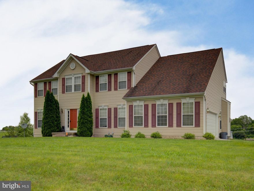 This home has room for everyone with over 3000 sqft of finished space including large ktichen with breakfast area, formal living and dining rooms, family room & office. Generous sized master suite with tray ceiling and deluxe bath w/ special touches. Jr Suite and 2 additional guest bedrooms with Jack & Jill bath complete the second level living area. Full basement & deck. All on over 1 acre!