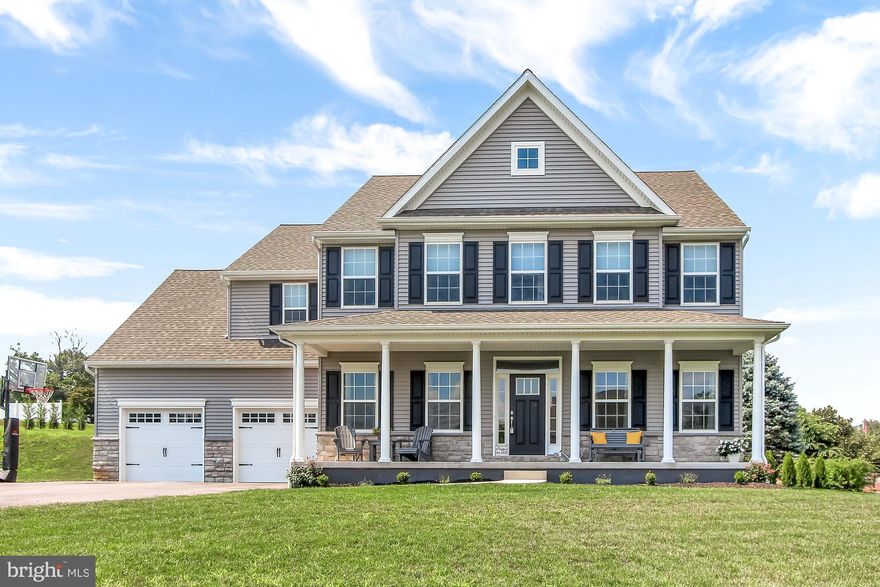 Keystone Custom Built - Oxford Vintage. This Custom Built home is located in Southern School District. Off the foyer, you'll see a private study to one side and a formal dining room with crown molding to the other. Continuing into the living space, there is a family room with fireplace and a kitchen, complete with eat-in island, quartz counter tops, subway tile, and butler pantry. Sliding glass doors lead to the spacious backyard. Upstairs, you'll find a large Owner's Suite with luxurious Venetian Bath and 2 large walk-in closets. The laundry room is located on the second floor along with 3 additional bedrooms, all with walk-in closets. 2 car garage has extra storage space.