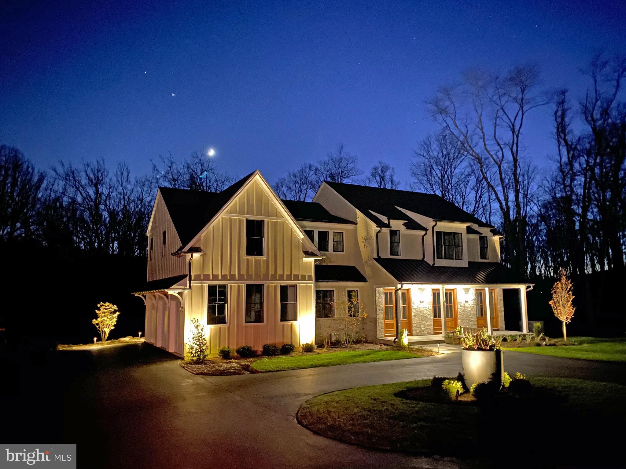 If you have been searching for a newly constructed home with exceptional craftsmanship, luxury appointments and superior design all on a beautiful lot just a minute’s drive to Lake Galena and a short drive to Doylestown Boro – this is the only home that will meet your expectations. Award-winning Barley Homes, one of Bucks County’s premiere luxury home builders, understands your desire for the finest quality and is dedicated to customer satisfaction. Barley homes has executed this vision of gracious living down to the last detail. Starting with an exterior including Hardie Plank siding, Pella windows and a wide and welcoming front porch through to a superior open floorplan interior with ten-foot ceilings on the first floor, thirteen-foot ceilings in the great room and nine-foot ceilings on the entire second floor. Features include: Great room with a dramatic stone gas fireplace, White Oak, 1/2” x 5” engineered Hardwood on the entire first floor and second floor hall, gourmet kitchen with 10’ long island, top of the line Shaker style floor to ceiling cabinets, handsome wet bar and an upgraded appliance package including, 36” Subzero French door refrigerator, Wolf five burner cooktop, convection wall oven and microwave and Asko dishwasher. On the second floor is the stunning owner’s suite with a tray ceiling and luxurious owner’s bath including a beautiful glass enclosed shower and slipper tub. All three of the additional bedrooms are suites with beautifully appointed baths. This home also has a first floor study, second floor laundry, flexible second floor loft area and a convenient mudroom with built-in storage just outside the three-car garage. Located on a quiet country road, the lot is flat and open and ready for all the peace and quiet enjoyment that you’ve been looking for and is the last remaining homesite at the Vineyard. Central Bucks School District!