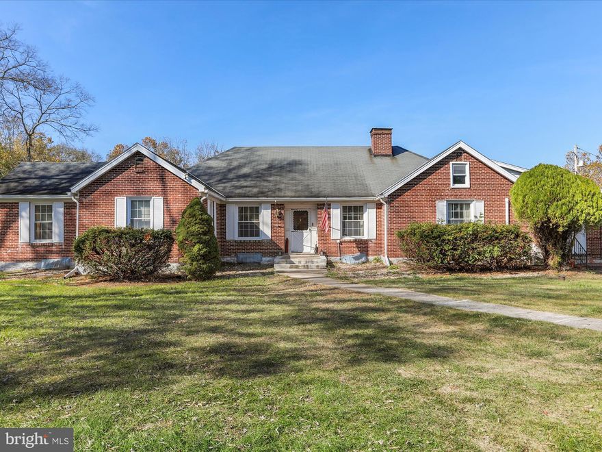 Big price reduction! This is a unique opportunity to own two houses on one deed. The main home is all brick, with 3+ bedrooms and 2 full baths. Hardwood flooring plus a large dining room. Living room and separate family room on the main level. The accessory unit is 2 bedrooms and 1 full bath, with living room and kitchen. It is separately metered for electric and shares a well and septic with the main house. Potential for the in-laws, home office/business, and has also been used as a rental as well. In-ground pool and fenced yard with numerous outbuildings that convey. Nice setting that's out of town, yet just minutes to I-70 and I-81. Schedule your showing today!