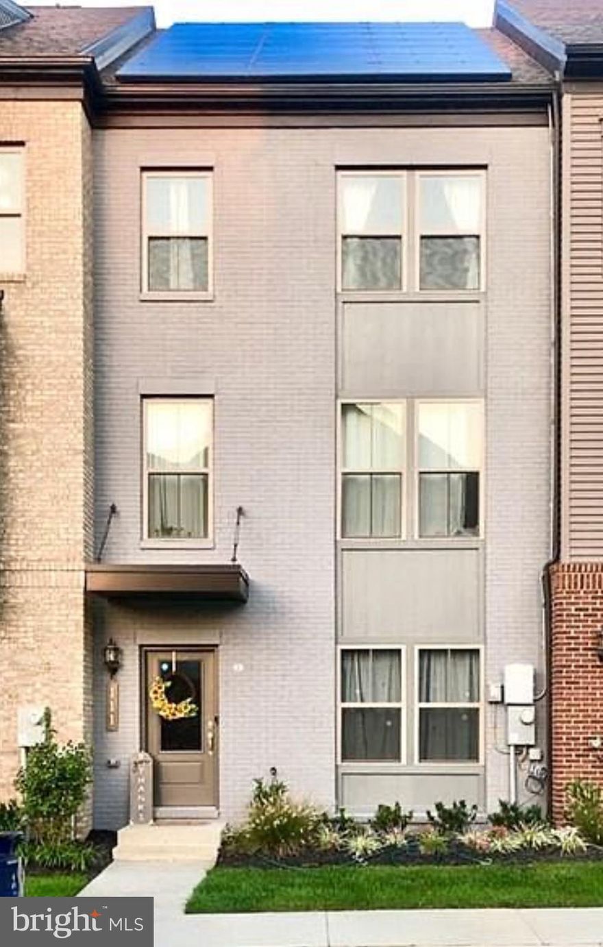 Welcome Home to Style, Comfort & Convenience!
Owner offering the $500 rent reduction incentive if lease signed by June 1st..  Just a few years young, this beautifully maintained Jenkins model townhome is located in the heart of downtown Prince George's County. Step inside to find a bright and open lower-level flex space—perfect for a home office, gym, or entertaining guests.

Upstairs, the main level features a sleek, modern kitchen with white cabinetry, white countertops, a gas cooktop, and a double wall oven—ideal for the home chef. The sun-drenched dining and living areas are open and inviting, offering the perfect backdrop for everyday living or hosting.

Retreat to your spacious primary suite complete with a luxurious ensuite bath designed for relaxation. Energy-efficient appliances and solar panels help keep utility costs low, while community amenities include a fitness center and playground.

Located just minutes from the Largo Metro Station, UM Capital Region Medical Center, and the shops and restaurants of Woodmore Town Center. Enjoy quick access to I-95 and be in Washington D.C. in just 15 minutes!