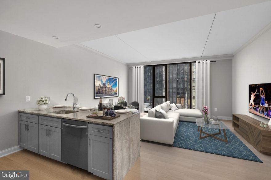 FOR A LIMITED TIME, enjoy 1 MONTH OF FREE RENT on a 13-month lease plus a $1,000 MOVE-IN CREDIT!
Experience the epitome of LUXURY LIVING at 2301 JFK, Philadelphia's premier ALL-GLASS residential tower. This exceptional residence offers a wide range of high-end features and amenities designed for modern urban living. Inside each apartment, you'll find kitchens with WATERFALL ISLANDS, A BREAKFAST BAR, abundant cabinet and counter space, a marble backsplash, STAINLESS-STEEL APPLIANCES, an IN-UNIT WASHER AND DRYER, sleek HARDWOOD FLOORING, 8-foot doors, and HIGH CEILINGS that enhance the open layout. The spacious and open living and dining areas are PERFECT FOR RELAXATION AND ENTERTAINMENT. FLOOR-TO-CEILING WINDOWS come with custom solar shades, and select units include TERRACES OR PRIVATE BALCONIES for outdoor relaxation. Designer bathrooms and stunning views of the Art Museum complete the elevated living experience.
Residents enjoy access to an impressive array of amenities, including a ROOFTOP POOL and terrace with BREATHTAKING UNMATCHED and UNRIVALED VIEWS, a state-of-the-art FITNESS CENTER, a stylish resident lounge with Wi-Fi, and dedicated bike storage. The community also features SPORT COURTS, is PET-FRIENDLY, and boasts the largest ON-SITE DOG PARK in the city exclusively for residents.
A range of convenient services are available to support your lifestyle, such as a 24/7 FRONT DESK ATTENDANT, PACKAGE ACCEPTANCE, and on-site management. The online resident portal simplifies rent payments and work order requests for maximum convenience. GARAGE PARKING for an additional fee.
IDEALLY SITUATED BETWEEN CENTER CITY AND UNIVERSITY CITY, the location offers direct access to the Schuylkill River Trail and easy commuting. It’s less than a five-minute walk to 30th Street Station with easy access to Suburban Station. The neighborhood is rich in arts and culture, with multiple museums nearby. The Flagship GIANT™ Supermarket is just steps away. A few local dining options include Vernick Fish, Moustaki, Friday Saturday Sunday, and Borimmini. 2301 JFK is also NEAR MAJOR EMPLOYERS like the Comcast Center, Cira Centre, Aramark, and top medical institutions such as the Hospital of the University of Pennsylvania and CHOP. Students and academics will appreciate proximity to the University of Pennsylvania, Drexel University, and USciences. Green spaces such as Fairmount Park, Schuylkill River Park, Love Park, and Penn Park offer endless opportunities for outdoor enjoyment. Please note: Photos shown are of various model units. Actual finishes and layout may vary. Pricing and availability are subject to change.