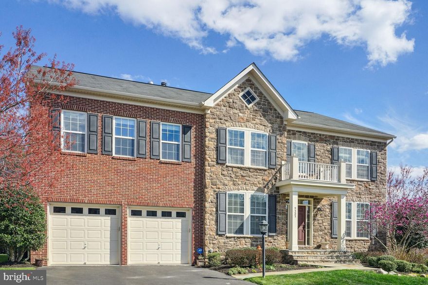 A stellar offering in the sought-after SANGSTER/LAKE BRADDOCK school pyramid.... This Stone/Brick home in the neighborhood of Belmead is just steps from the biking and walking trails leading to Burke Lake, Mercer Lake, and the South Run Recreation Center. You can also easily stroll over to Huntsman Square for a cup of coffee at Starbucks or ice cream at Baskin & Robbins!.... Offering an impressive 5800 SQUARE FEET, this house is designed for elegance, comfort and entertainment. The home opens to an elegant 2 story foyer with a formal living room and a well appointed HOME OFFICE with glass doors for privacy. The GOURMET KITCHEN is complete with a center island, pendant lights, a sunroom bumpout for a large breakfast table & an additional formal dining room with a bright Bay Window with a view of the neighborhood water fountain. The family room is also connected and includes a cozy gas log frpl with access to the CUSTOM WRAP PATIO added by the current owners complete with a Built in Bull grill with stove.  Upstairs, the EXPANSIVE AND PRIVATE PRIMARY BEDROOM is a haven of relaxation, featuring a large sitting area with a 2nd gas log frpl, a double trey ceiling, two walk-in closets and double vanity primary bathroom with a soaking tub and standup shower. The home also offers an additional FAMILY LOFT and three bedrooms, one BR has an ensuite bathroom, the other two are serviced by a Jack/Jill bath.  On the Lower Level, the owners added an EXPANSIVE RECREATIONAL ROOM and space for a billiard or ping pong table and a sound proofed HOME THEATRE with a Sony Projector, BMW speakers and a 110” 4K screen. The added Granite Wet Bar includes a refrigerator, sink & beverage cooler. There are TWO ADDITIONAL VERSATILE ROOMS that can be used as a functional bedroom (although not legal since no full window), fitness, office or storage and a full bath to complete the family space. 2 Zoned Heat & AC, Sprinkler System, Garage is wired for EV, New HWH, Roof is 14 years old.…….This Floor Plan will elevate your lifestyle as it offers elegance, but also ease of living.  Make this sanctuary yours & look forward to evening walks on a parkland trail or to your daily swim or tennis meetup at the local Rec Center.