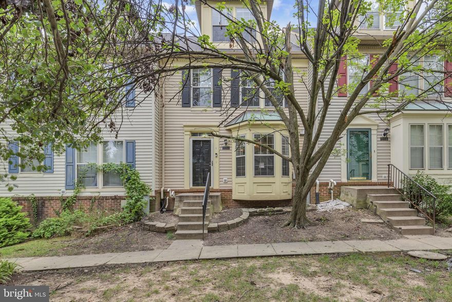 Come see this GREAT 4 level, Brick front,  3 bedroom, 2.5 Bath, 2-car garage LUXURY townhome in the highly sought after neighborhood of Cromwell Fountain!  Either come right in the front door to the main level with hardwood floors with a wide open layout or park your car in the 2-car garage on the lower level and come in that way through the open room that could be used as your home gym, home office, you name it.  The main level has the ideal kitchen, complete with stainless steel appliances, large bay window to let in all of the light, pass through to the dining area, custom tiled backsplash and pantry!  The main level has hardwood floors, recessed lighting, dining and living room area with a gas fireplace for cozy nights at home, powder room and a slider out to the deck!  The 3rd floor is where you will find two of the large bedrooms, one with 2 closets and the other with a large walk-in closet.  There is also a dedicated laundry room and guest full bathroom.  Up to the 4th finished level is the primary suite with two closets, ceiling fan and en-suite bathroom with a large jetted tub and separate shower.  All of this and the HOA fee includes:  Lawn maintenance, community pool, recreation facilities, jog/walk path, basketball courts, tennis, and tot lot!  The location can not be beat either, close to Route 2, 10, 695, restaurants, shopping and so much more!  Check out the virtual tour!