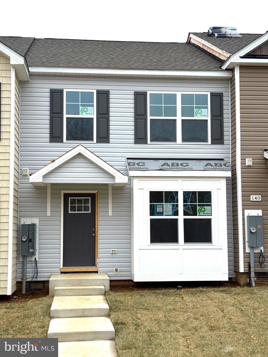 Quick deliveries, Brand New Townhomes available in The Communities of Burwell! Everything you want, already built in.  These 2-level townhomes offer 1,440 sq. ft. of thoughtfully designed living space featuring 3 bedrooms and 2.5 baths.  The open main level welcomes you with luxury vinyl plank flooring, a spacious family room with bump-out, and a beautiful kitchen complete with granite countertops, a large island, separate breakfast bar, pantry, and stainless steel appliances—perfect for everyday living or entertaining.  Upstairs, the primary suite impresses with a vaulted ceiling, walk-in closet, and spa-inspired bath featuring a tile shower with glass door and double vanity. Two additional bedrooms and a full hall bath provide plenty of space for family, guests, or a home office.  Enjoy outdoor living on your 10x12 rear deck, plus the convenience of ample overflow parking just steps away. The builder is also offering closing cost assistance!  Ideally located just minutes from I-81, shopping, grocery stores, and restaurants, The Communities of Burwell offers the perfect blend of modern comfort and everyday convenience.