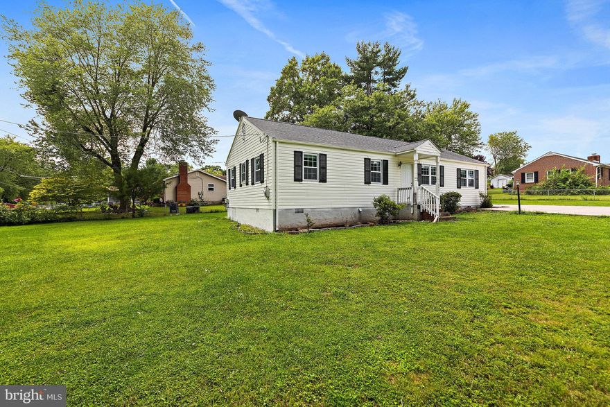 Ready to move in!  This is a 1200 square foot, 4 bedroom 2 bath home sitting on a little over 1/3 of an acre.  It comes with a 3 year old architectural shingle roof (35 year shingle], a 2022 HVAC system, all new windows (except the for hall bath), Luxury Vinyl Plank flooring In the bedrooms, updated bathrooms, new exterior doors, new rear deck. The hallway and living room have dark hardwood floors. The yard is fantastic!  Flat and fully fenced.  Bring your lawn mower and your gardening skills as there is plenty of room for mowing and growing flowers and vegetables.  Also, there are two storage sheds included to store all you mowing and gardening tools.  Last but not least, is the massive driveway.  Your friends (depending on how many you have) should not have to park on the street as the driveway is big enough to handle 6+ cars.  If you are ready to get into the real estate market, this house is waiting for you.