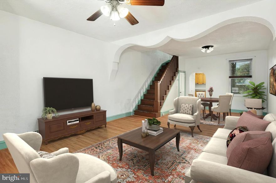 *Available 3/1*

Very spacious 4 bed, 1 bath townhome available in Norris Square – located steps from Norris Square Park for outdoor recreation and easily walkable to popular eateries like Rowhome Coffee, Forin Café, Pizza Brain, Philadelphia Brewing Co, Martha, and so much more. Situated very close to Fishtown, Northern Liberties, and not far from Temple University either! This home has charming features like arched doorways, a front vestibule with a glass paned door, and wood flooring throughout. The kitchen has been updated to include a stainless steel fridge, microwave and gas range for your cooking needs. Additional amenities include a large basement that offers optimal storage space, your own washer and dryer, as well as a private rear patio. Upstairs, the bedrooms are comfortably sized and the full bath has a tiled shower/tub as well as newly updated fixtures.

Lease Terms: Generally, 1st month, and 1 month security deposit due at, or prior to, lease signing. Other terms may be required by Landlord such as last month’s rent upfront. $50 application fee per applicant. electricity, gas (if applicable), cable/internet and $10/mo technology fee. Water is a flat monthly fee of $105. $25 service fee plus cost of the air filter will be charged quarterly for routine air filter replacement. Landlord Requirements: Applicants to make 3x the monthly rent in verifiable gross income, credit history to be considered, no evictions within the past 5 years, and must have a verifiable rental history with on-time rental payments. Exceptions to this criteria may exist under the law and will be considered. Cosigners will be considered.

*Furniture on back patio included.
*Pets permitted with owner approval. Dogs must be below 40 lbs. $400 non-refundable fee and $25/mo rent per pet required.